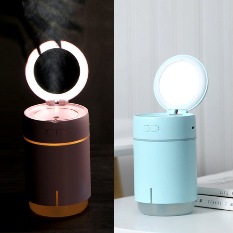K005 Portable Hydrating LED Fill Light Makeup Mirror USB Mini Humidifier(Pink) - free shipping - PMC TechLife - Order now!