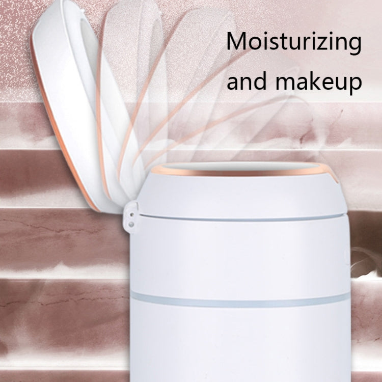 K005 Portable Hydrating LED Fill Light Makeup Mirror USB Mini Humidifier(White) - free shipping - PMC TechLife - Order now!