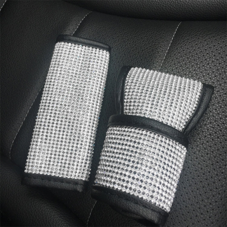 2 PCS Car Diamond-Studded Interior Products Personalized Protective Sleeve Gear Cover - Car Interior Mouldings by PMC TechLife | Online Shopping South Africa | PMC TechLife | Buy Now Pay Later Mobicred