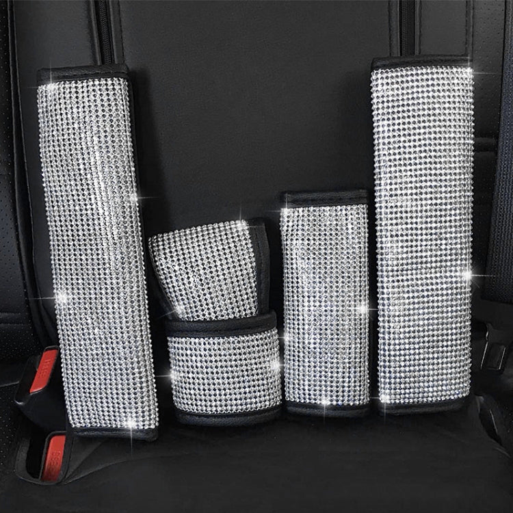 2 PCS Car Diamond-Studded Interior Products Personalized Protective Sleeve Gear Cover - Car Interior Mouldings by PMC TechLife | Online Shopping South Africa | PMC TechLife | Buy Now Pay Later Mobicred
