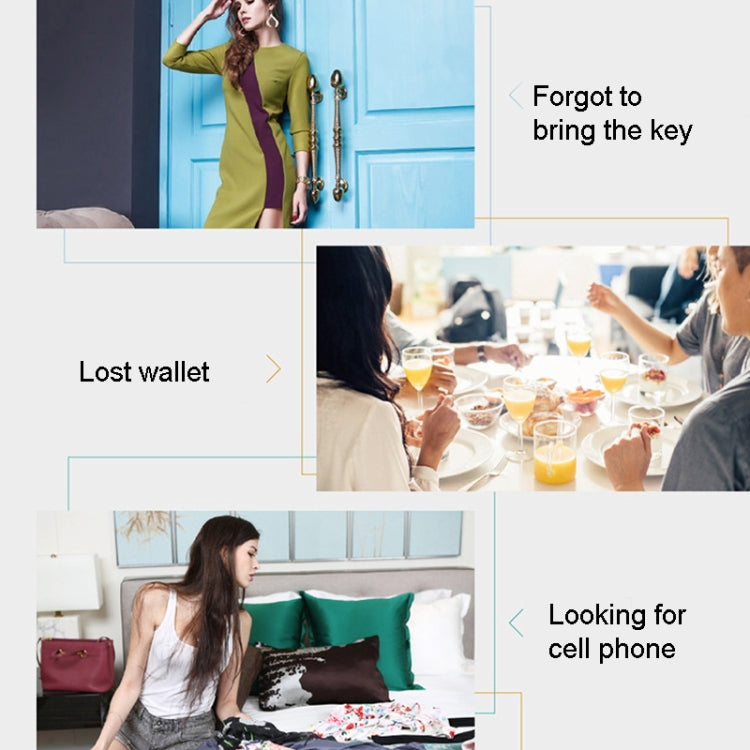 2 PCS  HYC-05 Round Bluetooth Anti-Lost Device Mobile Phone Key Two-Way Object Finding Alarm( Pink) - Anti-lost Alarm by PMc TechLife | Online Shopping South Africa | PMc TechLife | Buy Now Pay Later Mobicred