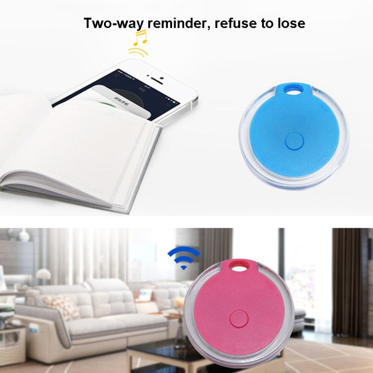 2 PCS  HYC-05 Round Bluetooth Anti-Lost Device Mobile Phone Key Two-Way Object Finding Alarm( Pink) - Anti-lost Alarm by PMc TechLife | Online Shopping South Africa | PMc TechLife | Buy Now Pay Later Mobicred