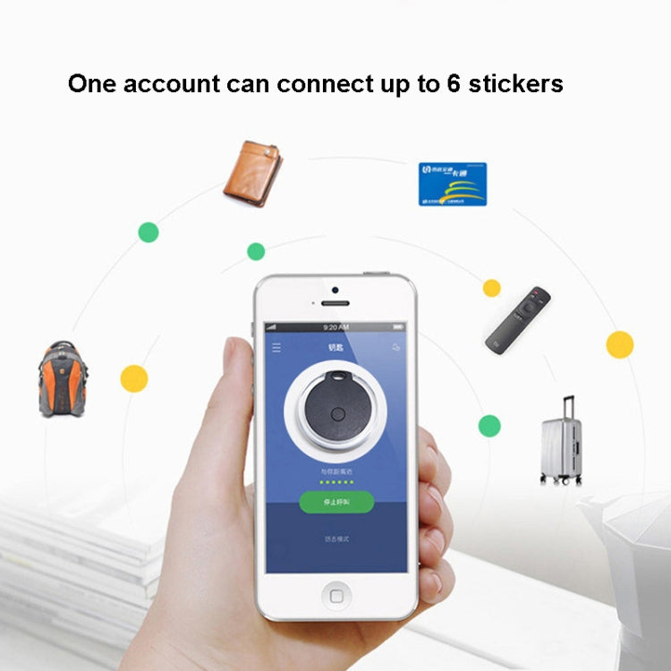 2 PCS  HYC-05 Round Bluetooth Anti-Lost Device Mobile Phone Key Two-Way Object Finding Alarm( Blue) - Anti-lost Alarm by PMc TechLife | Online Shopping South Africa | PMc TechLife | Buy Now Pay Later Mobicred