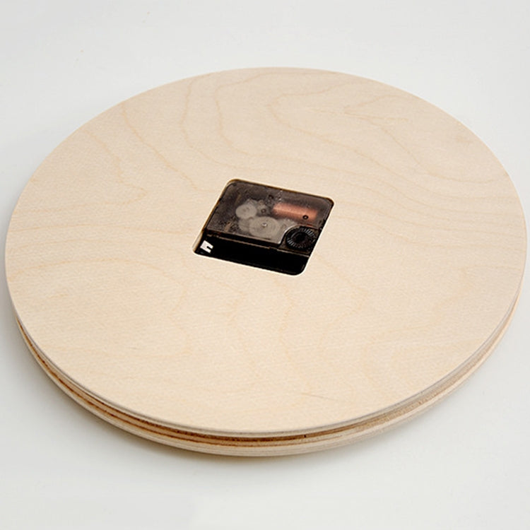 10 inch Without Printing Plate Wooden Sling Wall Clock Home Living Room Clock - Wall Clock by PMc TechLife | Online Shopping South Africa | PMc TechLife | Buy Now Pay Later Mobicred