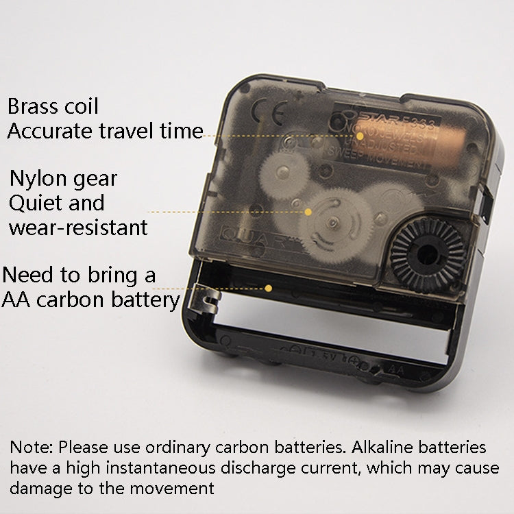 10 inch Without Printing Plate Wooden Sling Wall Clock Home Living Room Clock - Wall Clock by PMc TechLife | Online Shopping South Africa | PMc TechLife | Buy Now Pay Later Mobicred