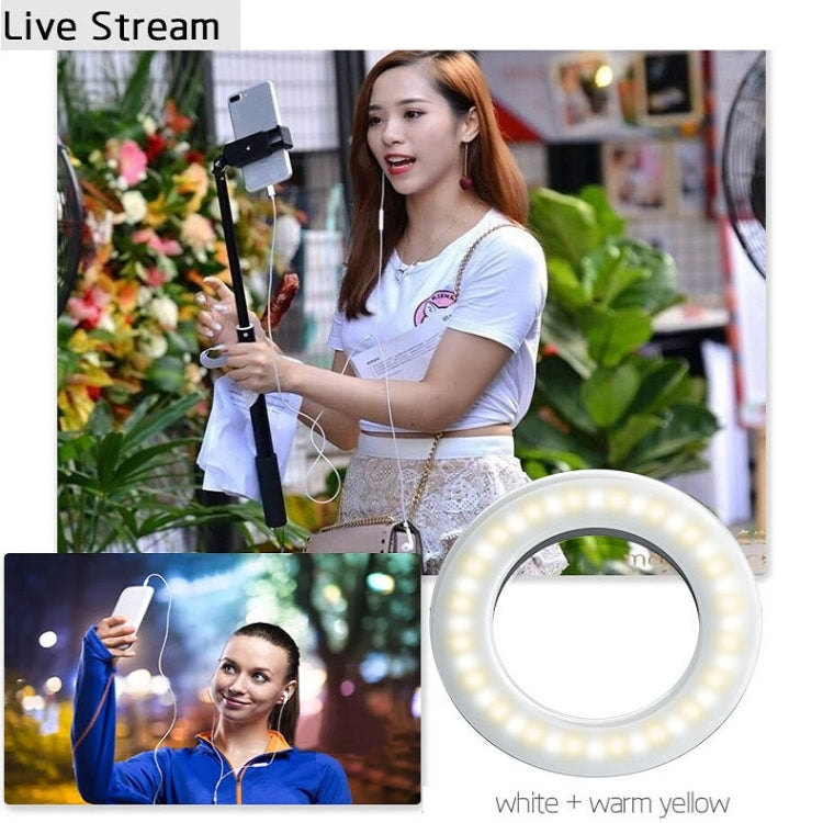 Mobile Phone Live Selfie Light LED Beauty Ring Fill Light(White) - Ring Light by PMC TechLife | Online Shopping South Africa | PMC TechLife | Buy Now Pay Later Mobicred