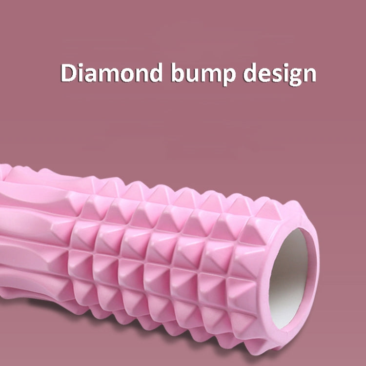 3 in 1 Eva Foam Roller Hollow Muscle Relaxation Roller Yoga Column Set, Length:  33cm (Orange Crescent) - free shipping - PMC TechLife - Order now!