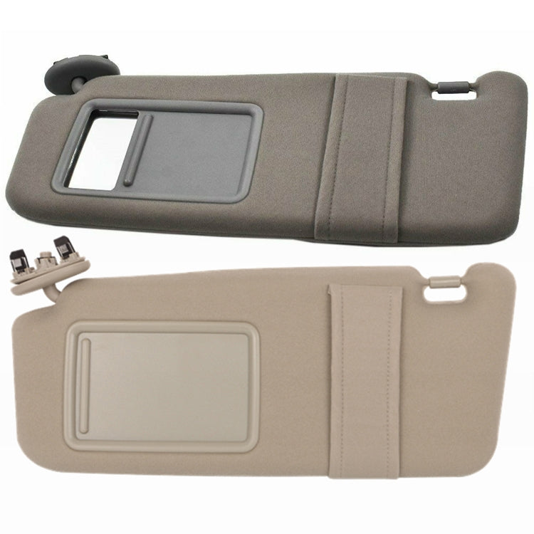 Left Driver Side Sun Visor With Mirror Driving Position Sun Visor For Toyota Camry 2007-2011(Gray) - Interior Mirrors by PMC TechLife | Online Shopping South Africa | PMC TechLife | Buy Now Pay Later Mobicred
