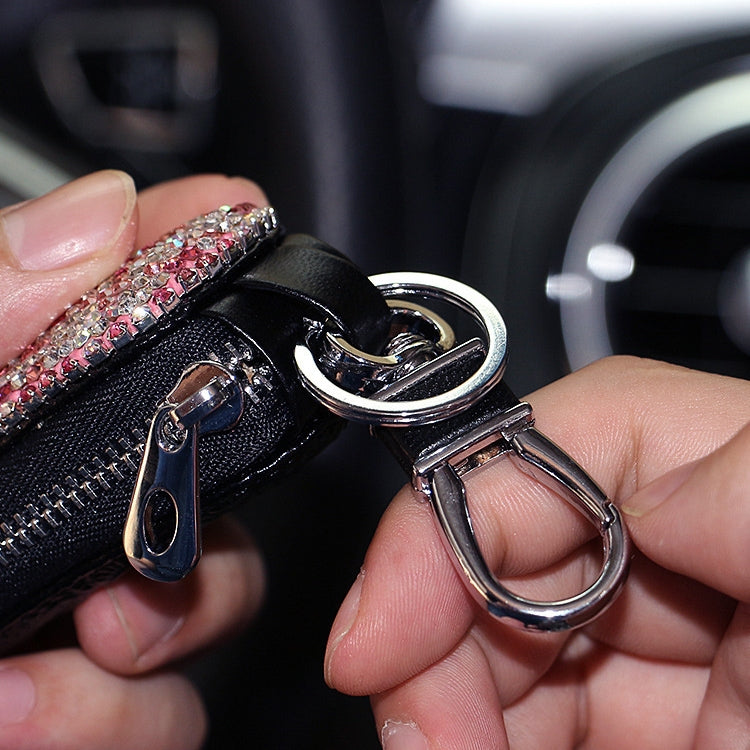Diamond Car Gourd Key Case Car Key Case(Purple Diamond) - free shipping - PMC Jewellery - Order now!