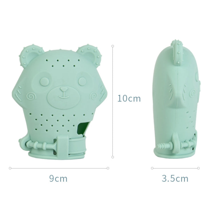 2 PCS Baby Molar Gloves Children Soothing Silicone Teether Molar Stick Maternal And Child Toy(Blue) - Cups & Silicone Nipple by PMC TechLife | Online Shopping South Africa | PMC TechLife | Buy Now Pay Later Mobicred