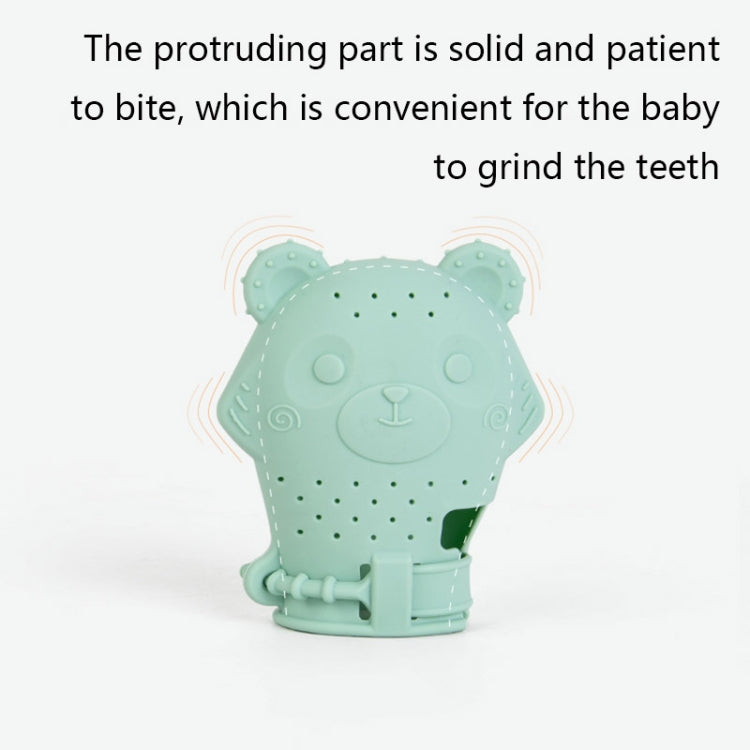 2 PCS Baby Molar Gloves Children Soothing Silicone Teether Molar Stick Maternal And Child Toy(Blue) - Cups & Silicone Nipple by PMC TechLife | Online Shopping South Africa | PMC TechLife | Buy Now Pay Later Mobicred