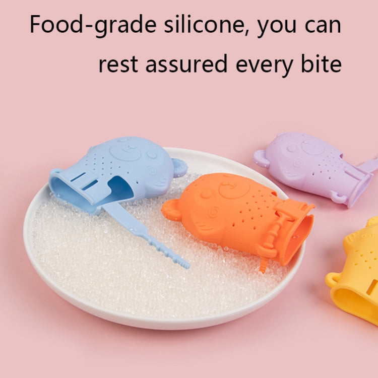 2 PCS Baby Molar Gloves Children Soothing Silicone Teether Molar Stick Maternal And Child Toy(Blue) - Cups & Silicone Nipple by PMC TechLife | Online Shopping South Africa | PMC TechLife | Buy Now Pay Later Mobicred