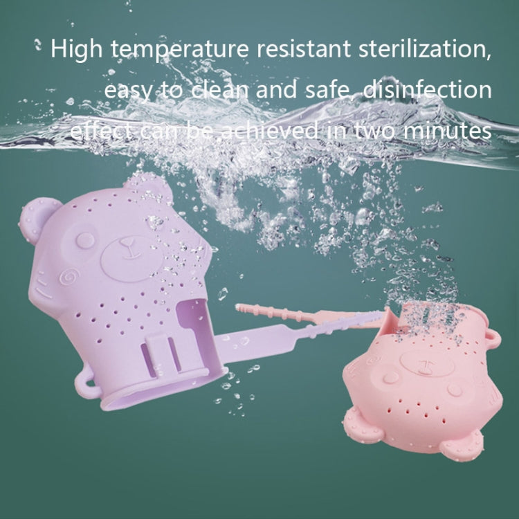 2 PCS Baby Molar Gloves Children Soothing Silicone Teether Molar Stick Maternal And Child Toy(Blue) - Cups & Silicone Nipple by PMC TechLife | Online Shopping South Africa | PMC TechLife | Buy Now Pay Later Mobicred