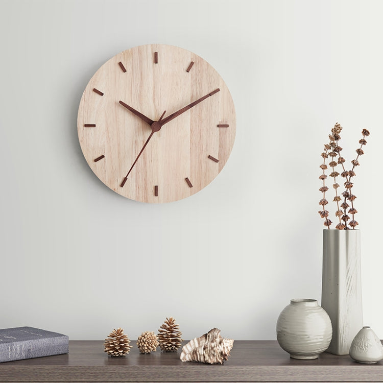 Solid Wooden Wall Clock Home Living Room Wall Clock Decorative Clock - Wall Clock by PMc TechLife | Online Shopping South Africa | PMc TechLife | Buy Now Pay Later Mobicred