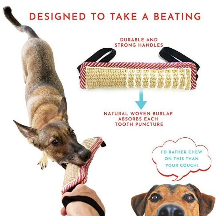 Dog Training Hemp Bite Stick Dog Bite Stick Dog Training Supplies(A2) - Training Aids by PMC TechLife | Online Shopping South Africa | PMC TechLife | Buy Now Pay Later Mobicred