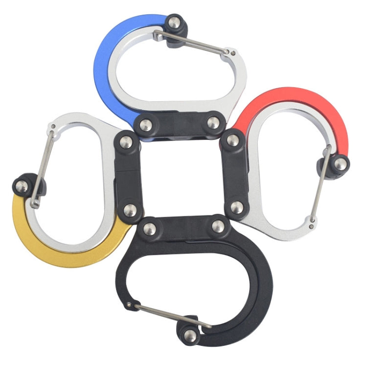 Multifunctional Carabiner Aluminum Alloy D-Type Outdoor Products Quick-Hanging Buckle(Red) - Hooks by PMC TechLife | Online Shopping South Africa | PMC TechLife | Buy Now Pay Later Mobicred