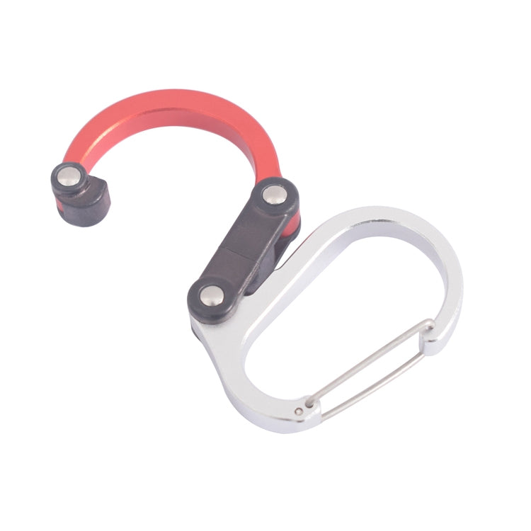 Multifunctional Carabiner Aluminum Alloy D-Type Outdoor Products Quick-Hanging Buckle(Red) - Hooks by PMC TechLife | Online Shopping South Africa | PMC TechLife | Buy Now Pay Later Mobicred