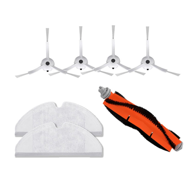 Sweeping Robot Accessories For Xiaomi Mijia Rock, Specification: Main Brush+4 Side brush+2 Rag - free shipping - PMC Jewellery - Order now!