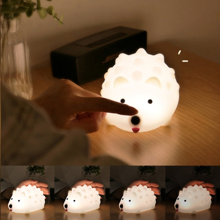 ZD-27 Cute Hedgehog Night Light Timer Dimming USB Bedside Lamp, Style: Button Control - Night Lights by PMc TechLife | Online Shopping South Africa | PMc TechLife | Buy Now Pay Later Mobicred