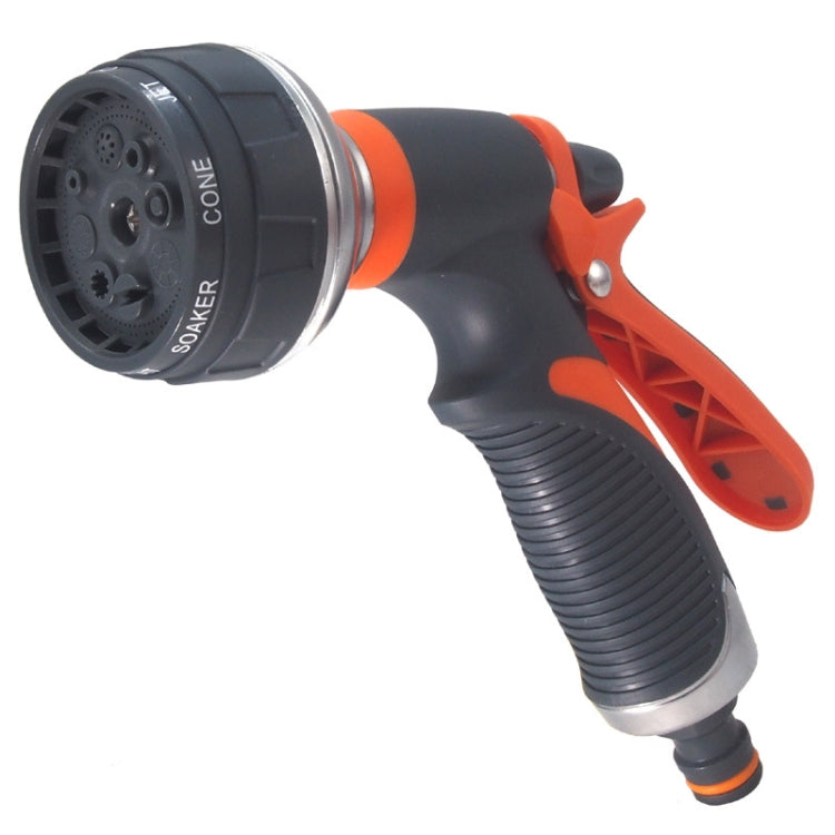 Metal Multifunctional Garden Household Car Watering Sprinkler High Pressure Nozzle(Orange Red) - Watering & Irrigation by PMc TechLife | Online Shopping South Africa | PMc TechLife | Buy Now Pay Later Mobicred