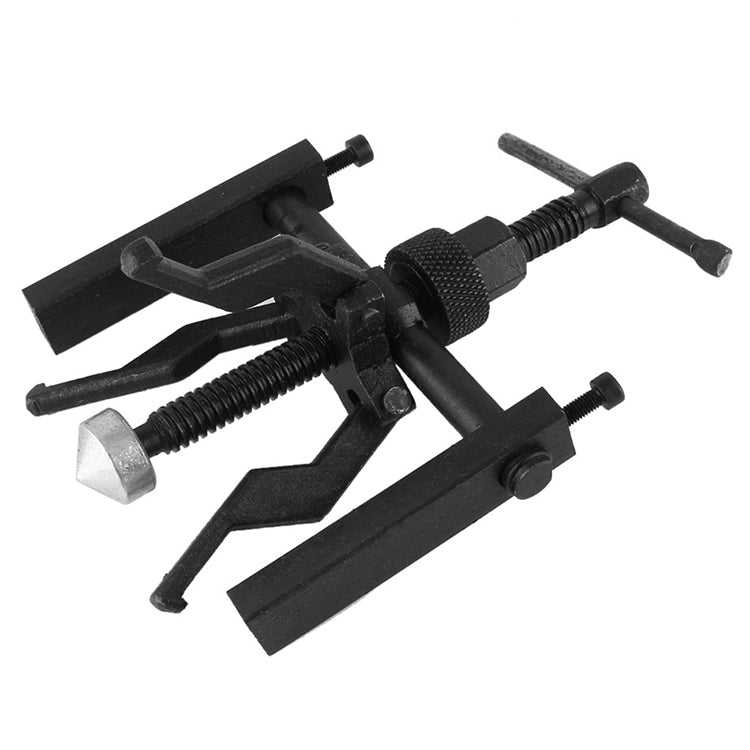 3-Jaw Inner Bearing Puller Gear Extractor Heavy Duty Automotive Machine Tool Kit(Black) - Hand Tool Sets by PMC TechLife | Online Shopping South Africa | PMC TechLife | Buy Now Pay Later Mobicred