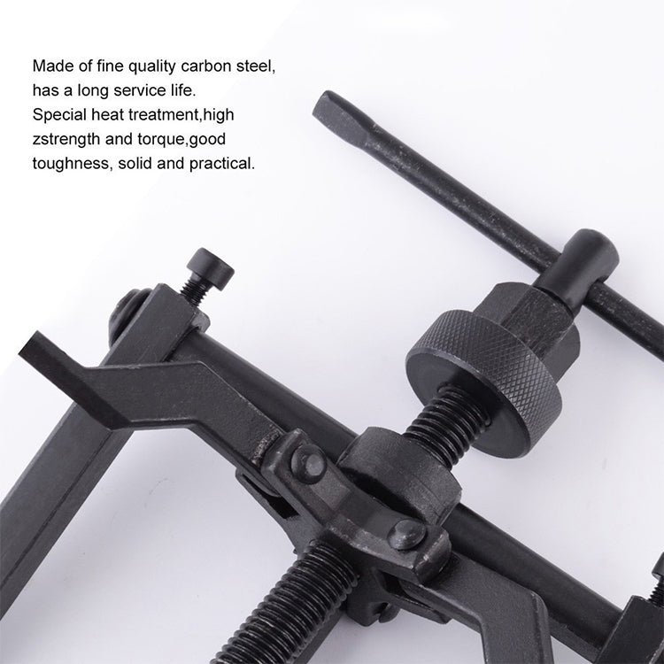 3-Jaw Inner Bearing Puller Gear Extractor Heavy Duty Automotive Machine Tool Kit(Black) - Hand Tool Sets by PMC TechLife | Online Shopping South Africa | PMC TechLife | Buy Now Pay Later Mobicred