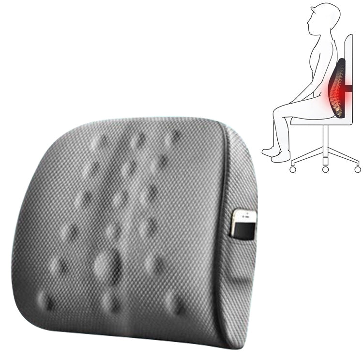 Lumbar Cushion Office Maternity Seat Cushion Car Lumbar Memory Foam Lumbar Pillow,Style: 3D Upgrade Core (Gray) - free shipping - PMC TechLife - Order now!