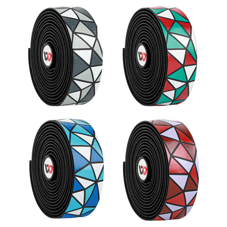 WEST BIKING YP0804045 Color PU Handlebars Stain Resistant Washable Non-Slip Bicycle Straps Cycling Accessories(Grayish) - free shipping - PMC TechLife - Order now!