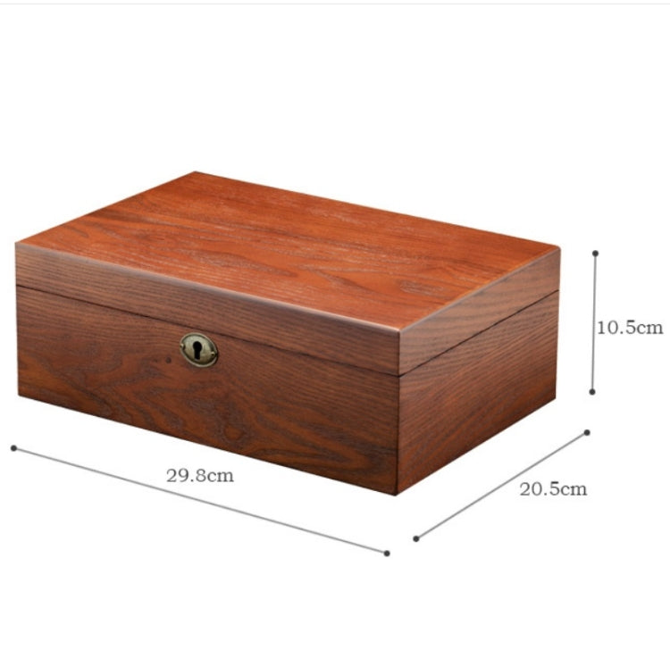 2 Big Pillows + 5 Small Pillows Wooden Watch Box Jewelry Watch Collection Display Storage Box - free shipping - PMc TechLife - Order now!