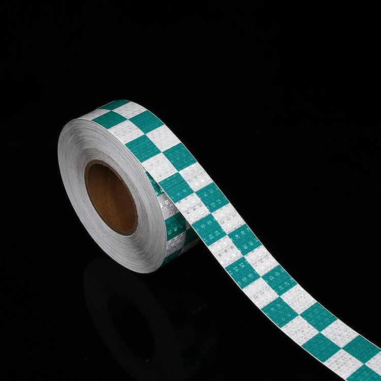 PVC Lattice Reflective Belt Generic Film Traffic Safety Facilities Anti-Collision Warning Stickers(Yellow Black) - Warning Sticker by PMC Jewellery | Online Shopping South Africa | PMC Jewellery | Buy Now Pay Later Mobicred