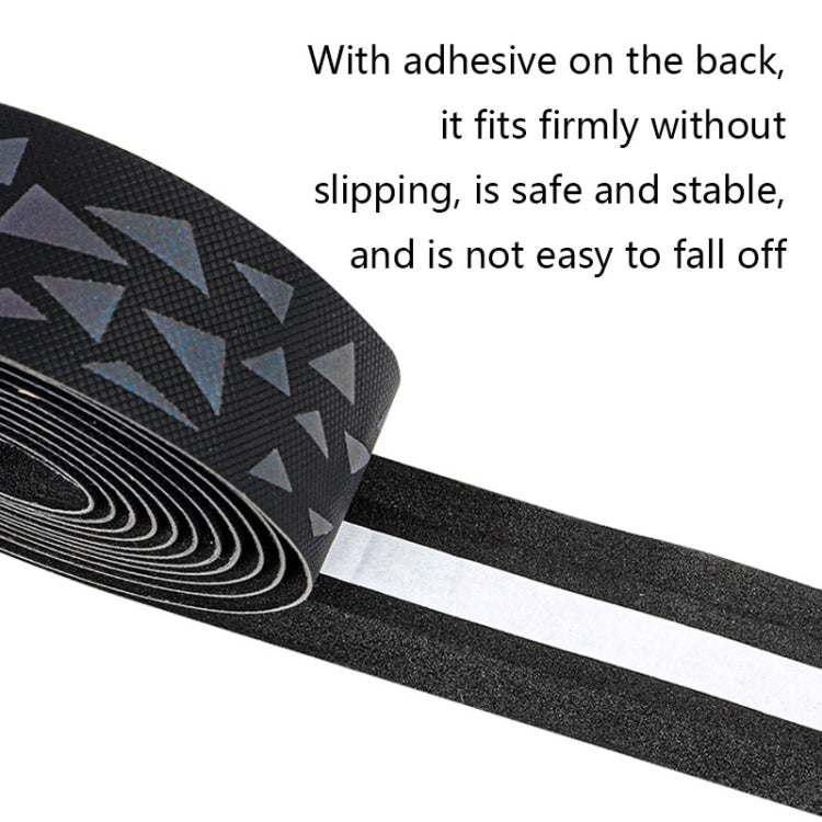 WEST BIKING Bicycle Volorful Handlebar Straps Shock Absorption PU Non-Slip Handlebar Wrap Riding Equipment(Aurora) - Bicycle Grips by WEST BIKING | Online Shopping South Africa | PMc TechLife | Buy Now Pay Later Mobicred