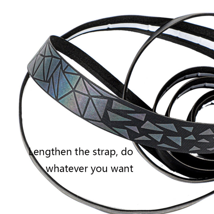 WEST BIKING Bicycle Volorful Handlebar Straps Shock Absorption PU Non-Slip Handlebar Wrap Riding Equipment(Aurora) - Bicycle Grips by WEST BIKING | Online Shopping South Africa | PMc TechLife | Buy Now Pay Later Mobicred