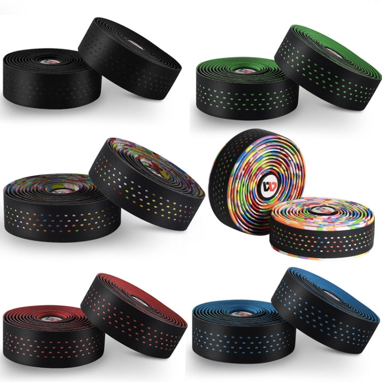 WEST BIKING Bicycle PU Non-Slip Handlebar Strap(Blue) - Decorative Accessories by WEST BIKING | Online Shopping South Africa | PMC TechLife | Buy Now Pay Later Mobicred