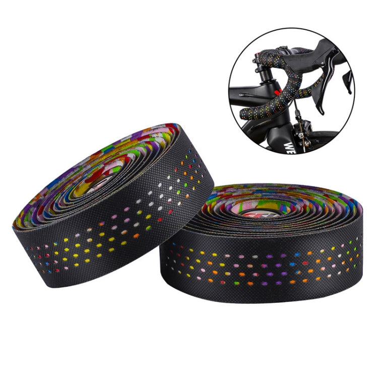 WEST BIKING Bicycle PU Non-Slip Handlebar Strap(Red) - Decorative Accessories by WEST BIKING | Online Shopping South Africa | PMC TechLife | Buy Now Pay Later Mobicred
