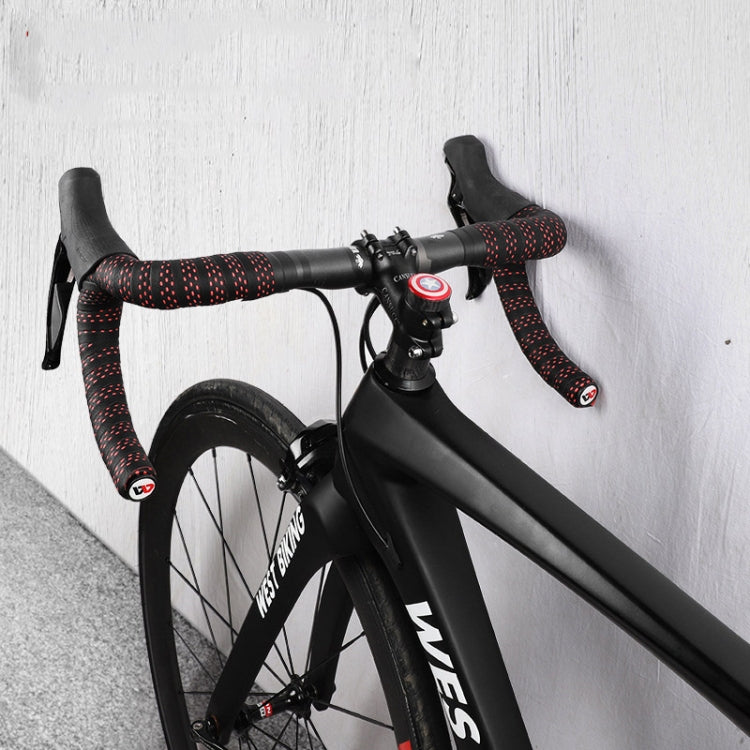 WEST BIKING Bicycle PU Non-Slip Handlebar Strap(Red) - Decorative Accessories by WEST BIKING | Online Shopping South Africa | PMC TechLife | Buy Now Pay Later Mobicred
