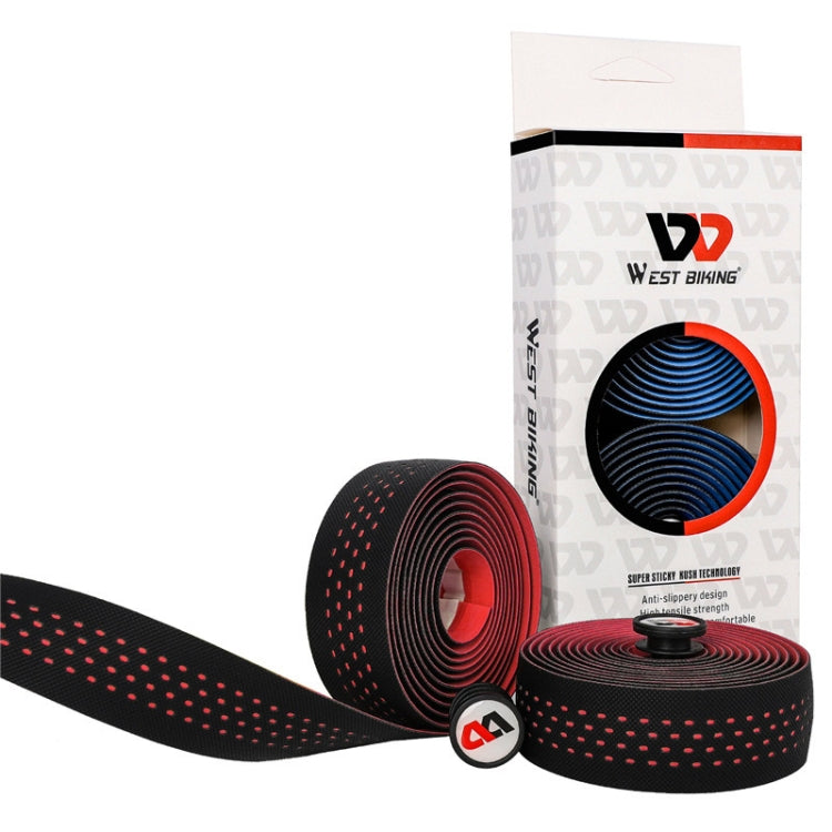 WEST BIKING Bicycle PU Non-Slip Handlebar Strap(Multilateral Color) - Decorative Accessories by WEST BIKING | Online Shopping South Africa | PMC TechLife | Buy Now Pay Later Mobicred