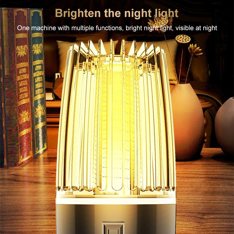 ALE-MWD-008 Home Bedroom Mute Mosquito Trap Mosquito Lamp Outdoor Non-Radiation Fly Mosquito Repellent, Product specifications: Charging Type 2000 MAH(Black) - free shipping - PMC TechLife - Order now!