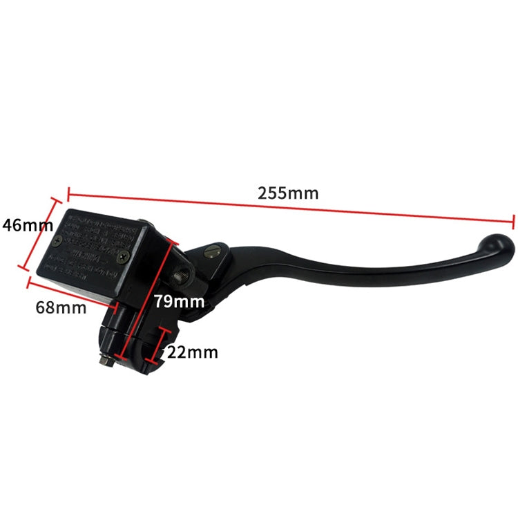 Motorcycle Modification Accessories Pump Assembly Front Hydraulic Brake Oil Pump(Black) - Motorbike Brakes by PMC Jewellery | Online Shopping South Africa | PMC Jewellery | Buy Now Pay Later Mobicred