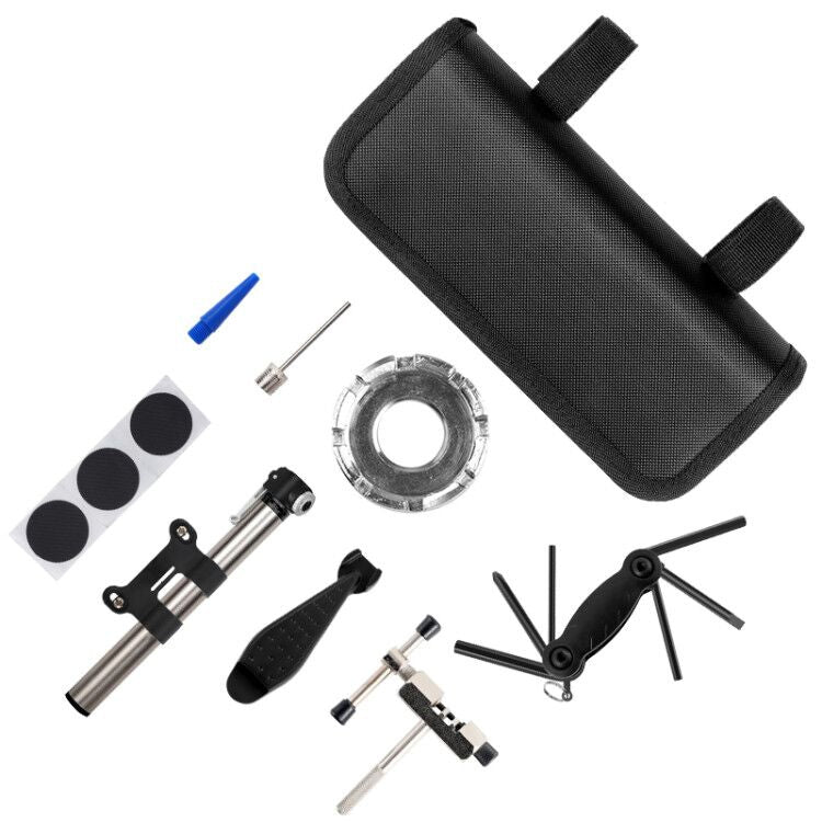 Bicycle Repair Kit Repair Set Bicycle Mountain Road Tire Tool Pump Riding Equipment - Maintenance tools by West Biking | Online Shopping South Africa | PMc TechLife | Buy Now Pay Later Mobicred