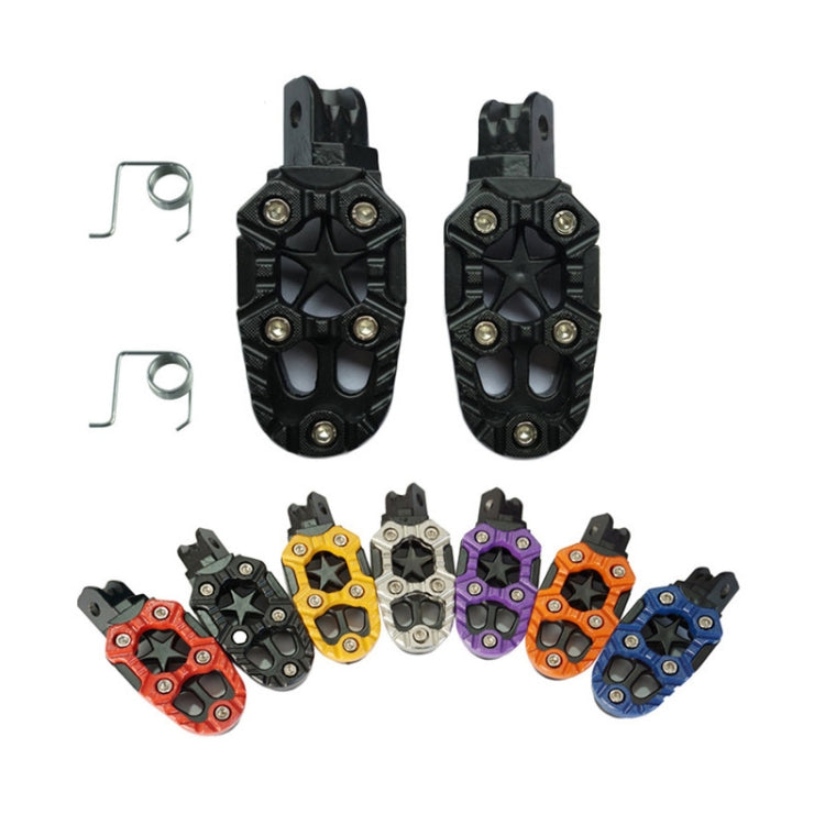 Motorcycle Modified Aluminum Alloy Foot Pedal Accessories(Orange) - Others by PMC Jewellery | Online Shopping South Africa | PMC Jewellery | Buy Now Pay Later Mobicred