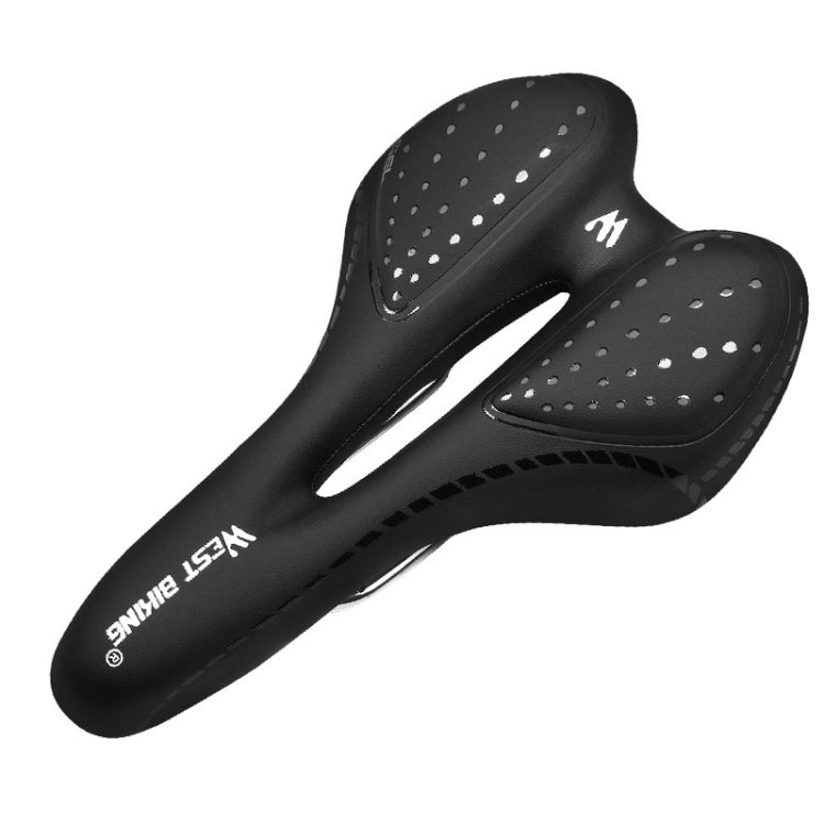 WEST BIKING YP0801086 Silicone Thickened Soft And Comfortable Bicycle Seat(Black) - free shipping - PMc TechLife - Order now!