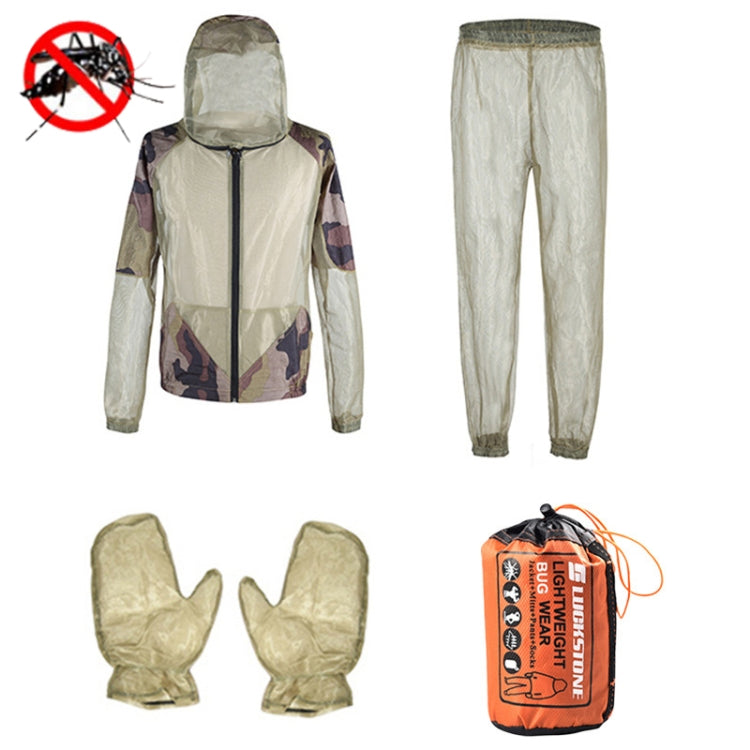 Camping Adventure Anti-Mosquito Bite Suit Summer Outdoor Fishing Breathable Mesh Anti-Mosquito Suit, Specification: Three-piece Full Set(S / M) - Anti-mosquito Clothing by PMC TechLife | Online Shopping South Africa | PMC TechLife | Buy Now Pay Later Mobicred