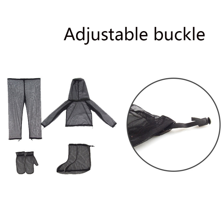 Camping Adventure Anti-Mosquito Suit Summer Fishing Breathable Mesh Clothes, Specification: Pairs Mosquito Foot Cover(L / XL) - Anti-mosquito Clothing by PMC TechLife | Online Shopping South Africa | PMC TechLife | Buy Now Pay Later Mobicred