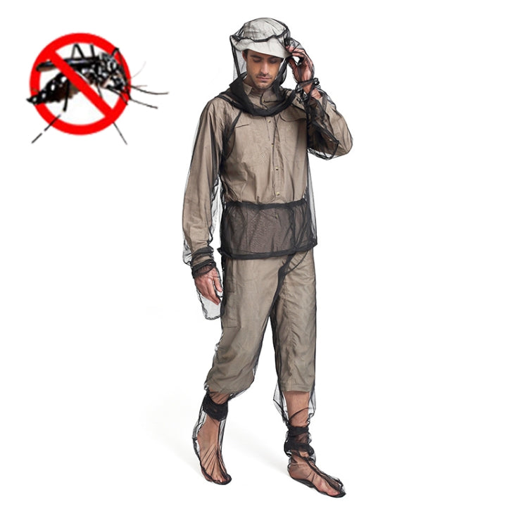 Camping Adventure Anti-Mosquito Suit Summer Fishing Breathable Mesh Clothes, Specification: Four-piece(S / M) - Anti-mosquito Clothing by PMC TechLife | Online Shopping South Africa | PMC TechLife | Buy Now Pay Later Mobicred