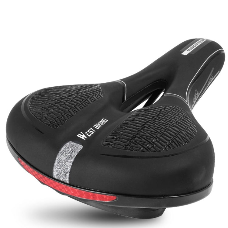 WESTBIKING Mountain Road  Bike Reflective Seat Cushion Soft Comfortable Seat Equipment Accessories, Colour: Casual - Bicycle Saddle by WESTBIKING | Online Shopping South Africa | PMc TechLife | Buy Now Pay Later Mobicred