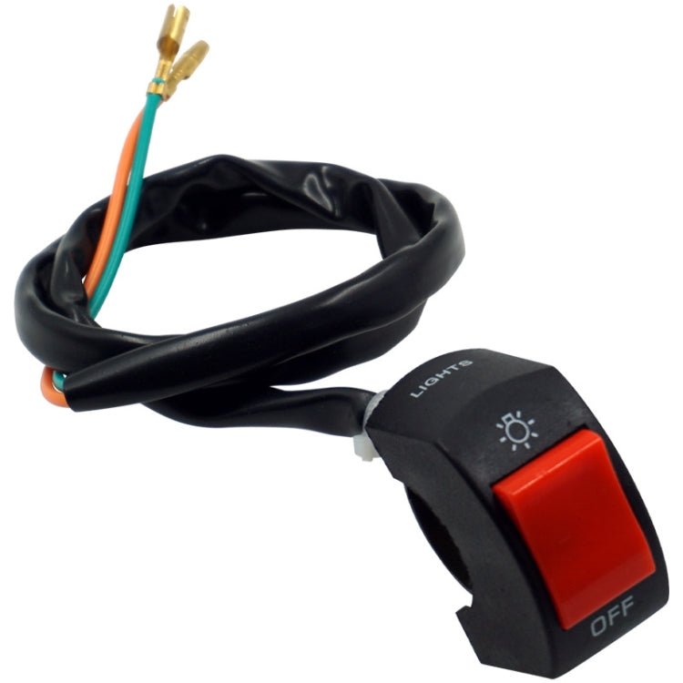 5 PCS Motorcycle Handlebar Tap Switch LED Headlight Break Extinguishing Fire Double Flash Switch(Black Button) - Electrical System by PMC TechLife | Online Shopping South Africa | PMC TechLife | Buy Now Pay Later Mobicred
