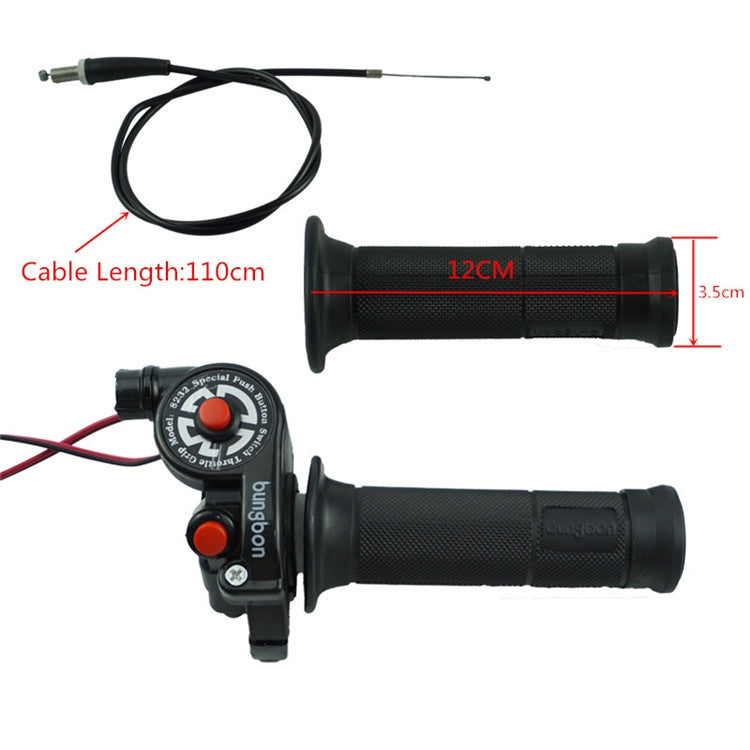 Bungbon KDJ-001 Motorcycle Modification Accessories Off-Road Vehicle Accelerator Handlebar Cover(Blue) - free shipping - PMC TechLife - Order now!