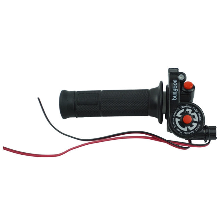 Bungbon KDJ-001 Motorcycle Modification Accessories Off-Road Vehicle Accelerator Handlebar Cover(White) - Grips by PMC TechLife | Online Shopping South Africa | PMC TechLife | Buy Now Pay Later Mobicred