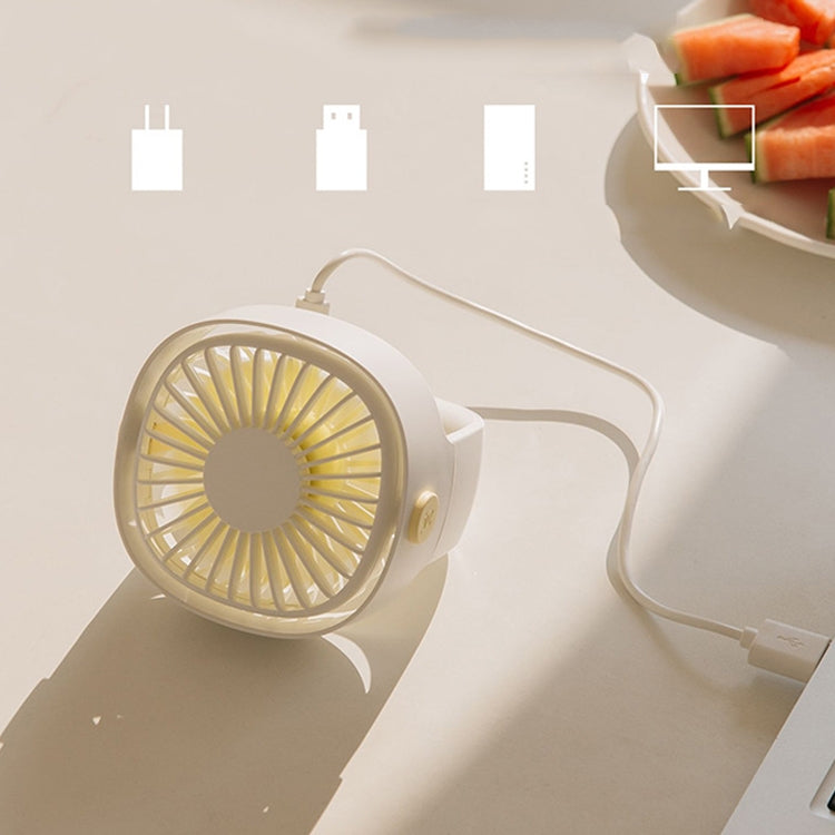 Handheld Desktop Outdoor Student Mute USB Mini Fan(Blue) - free shipping - PMC Jewellery - Order now!