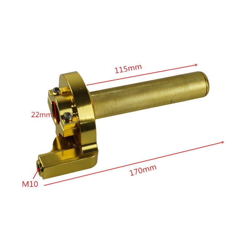 Motorcycle Off-Road Vehicle Modified CNC Handle Throttle Clamp Hand Grip Big Torque Oil Visual Throttle Accelerator(Blue) - Grips by PMC TechLife | Online Shopping South Africa | PMC TechLife | Buy Now Pay Later Mobicred